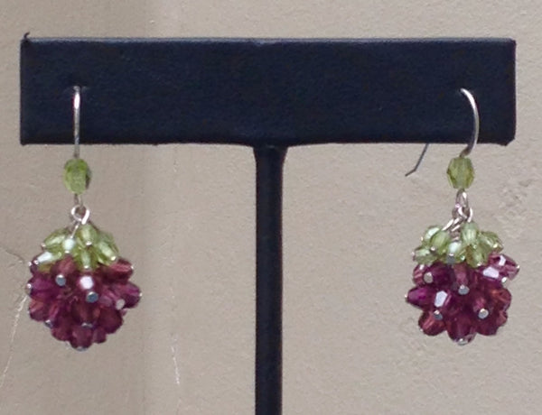 Siena Grape Necklace & Earrings