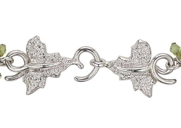 Tuscany Necklace Rhodolite Garnet by Tina Ashmore Luxury Jewelry Signature Clasp